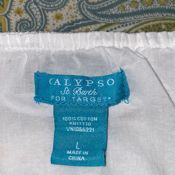 Calypso St. Barth for Target 100% Cotton Sz. Large - Picture 9 of 9